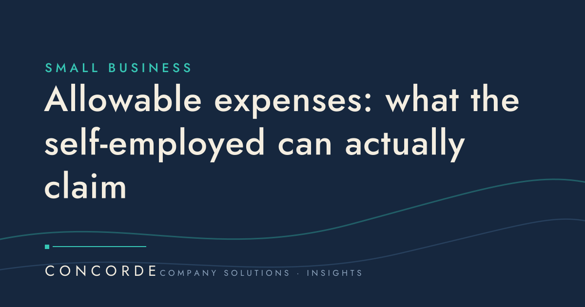 Allowable expenses: what the self-employed can actually claim