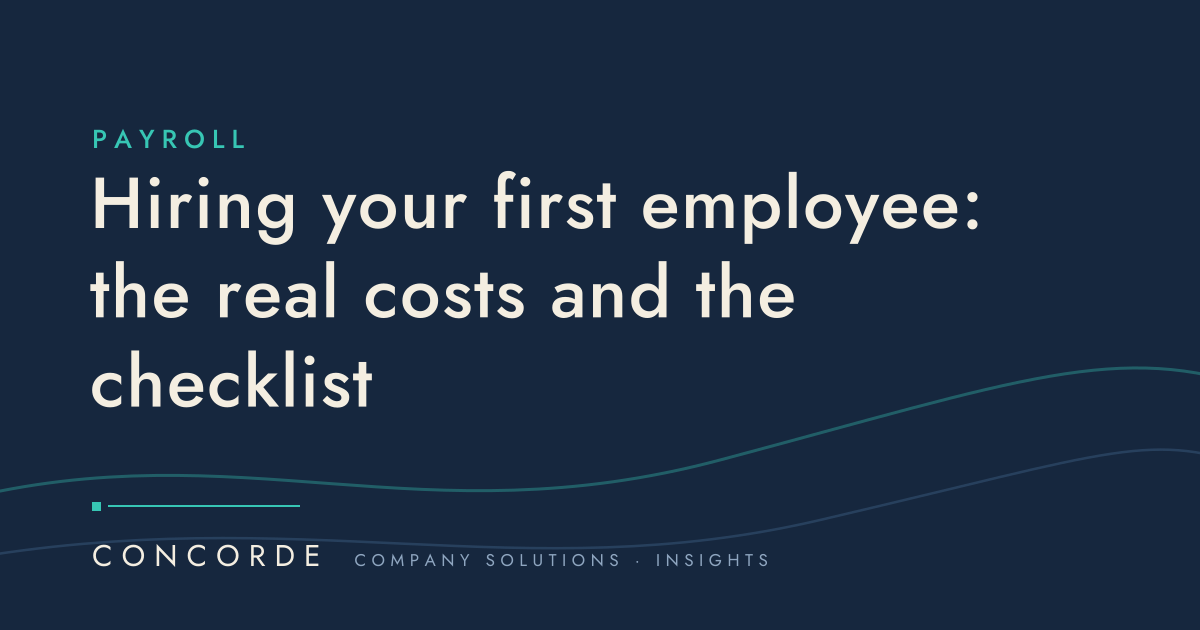Hiring your first employee: the real costs and the checklist