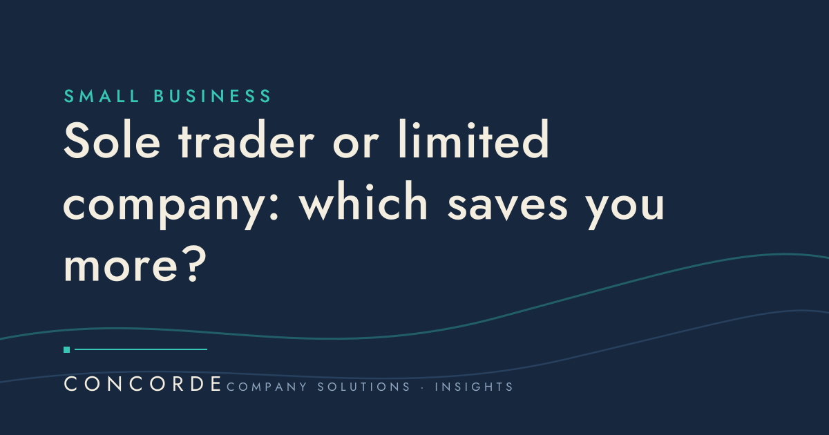 Sole trader or limited company: which saves you more?